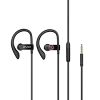 AWEI AWEI ES-160I 3.5MM 帶控制入耳式運動耳機 黑色