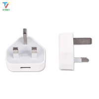 500pcs/lot White For iphone X 8 UK Plug USB Charger AC Wall charger usb Power Adapter Charger for iPhone 7 6 5 wholesale cheap