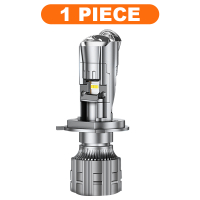 H4 LED Mini Projector 160W LM Hyperboloid Matrix Bi LED Headlight Bulb for Car Motorcycle Canbus HiL