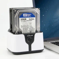 hdd clone station 2 Bay to SATA ssd box hd 3.5'' 2.5 inch hdd enclosure 4tb per bay usb 3.0 suit for hdd ssd station blueendless
