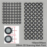 หน่วย 100/300 จุด ขนาด 3x6 มม. และ 6x10 มม. สำหรับเครื่องสแกน 3 มิติ Creality CR Scan Raptor/ Otter/