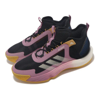 【adidas 愛迪達】籃球鞋 Adizero Select 男鞋 黑 粉紅 黃 緩衝 支撐 愛迪達(IE9285)