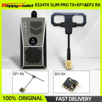 Happymodel ES24TX Slim Pro 2.4G ExpressLRS ELRS Nano TX Module 1000mW RGB LED Cooling Fan For RC FRSKY X9 X Lite Pro TBS Tango2