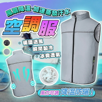快樂購購❄️開 新北 空調服馬甲 日本空調服 製冷衣服 風扇衣 防曬服 智能降溫服 風扇馬甲 冰爽背心 工作服 降溫製冷空調