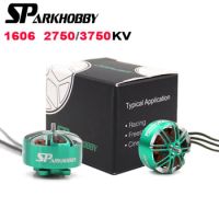 SPARKHOBBY XSPEED 1606 2750KV 3750KV Brushless Motor 3~6S Lipo 75mm Propeller for 3~4 inch FPV Quadc