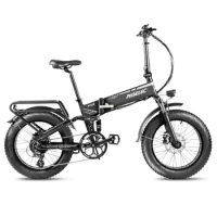 PX6 Fat Tire Folding Electric Bike 1000W 17AH Electric Bicycle Paselec Bike 20 Inch Snow Electric Bike For Sale