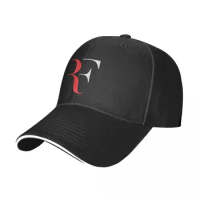 Roger Federer Baseball Cap Logo print Vintage Men Women Trucker Hat Print Kpop Sun-Proof Baseball Caps Birthday Present