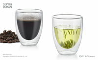 🌟現貨附發票🌟Linox CP-20 雙層玻璃杯200ml 2入組 雙層杯 耐熱玻璃杯  雙層隔熱杯 非BODUM雙層杯