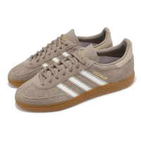 【adidas 愛迪達】休閒鞋 Handball Spezial 男鞋 女鞋 棕 米白 麂皮 膠底 復古 三葉草 愛迪達(JH5443)