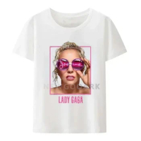 NG loose casual lady gaga street lovers short-sleeved round-neck t-shirt New Hot sale European and American