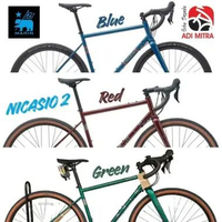Marin Nicasio 2 [700C] Sepeda Gravel Drop Bar 54 Red