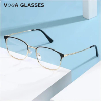 New Square Photochromic Grey &amp; Anti Blue Ray Glasses, Women Sunglasses Men's Blue Rays Blocking Eyeglass for Computer