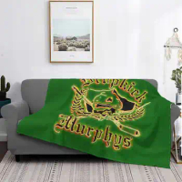 Murphy Fire Shaggy Throw Soft Blanket Sofa / Bed / Travel Love Gifts S Vice Squad Punks Punk Dark Guitar Hendrix Metal Metalhead