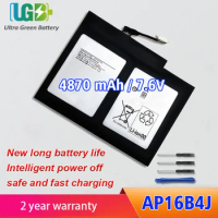 UGB New AP16B4J Battery For ACER NT.LCDAA.014 SA5-271 SWITCH 5 SW512-52- ALPHA 12 -F58U 7 Black Edition Alpha 12