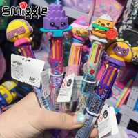 Genuine Australian Smiggle 8-Color Cute Ballpoint Pen For Children And Student Cartoon Pen