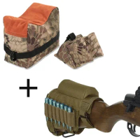 Tactical Equipments Sniper Shooting Bag Rest For Rifle Support Sandbag Bench Not Filled Hunting Rifle Rest Airsoft Accessories