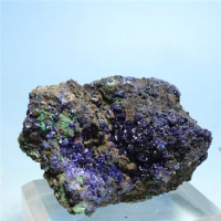 Natural mineral azurite malachite mineral symbiosis teaching specimens Kistler stone ornaments Favorites