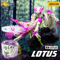 52TOYS Beastbox BB 37LO LOTUS แมลงปอหุ่นยนต์แปลงร่างได้ เปลี่ยนเป็นรูปแบบแมคคานิคและทรงลูกบาศก์ ฟิกเ