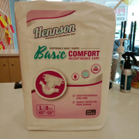 HENNSON BASIC COMFORT DISPOSABLE ADULT DIAPER L 8pcs
