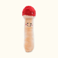 【SofyDOG】ZippyPaws gogo蔬果攤-貓草蘑菇 布偶玩具 貓草玩具