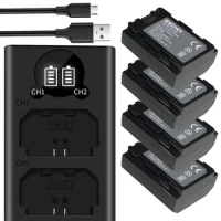 NP-FZ100 NPFZ100 NP FZ100 Battery 2350mAh LED Dual USB Charger for Sony NP-FZ100 BC-QZ1 a9 a7R III a7 III A6600 NP FZ100 Bateri