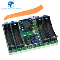 Type-C LCD 4 Channel Display Battery Capacity Tester MAh Lithium Digital Battery Detector Module for 18650 Battery Tester