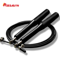 ROEGADYN-Workout Skipping Rope, Crossfit, Metal-Bearing Handle, Fitness Skipping Rope, Durable Speed Jump Rope, Cable Workout