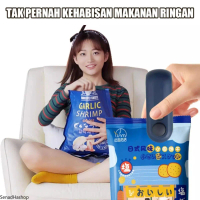 Mesin Penyegel Camilan Mini Portabel, Laminator Tekanan Tangan untuk Rumah Tangga, Mesin Sealing Por