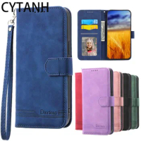 Luxury Leather Case Funda For Samsung Galaxy A14 A 14 A24 A 24 A34 A54 5G Cover Flip Protect Mobile Phone Case C07E