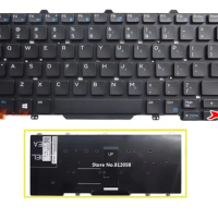 SSEA New US Keyboard for DELL Latitde 3340 E3340 Laptop without frame laptop