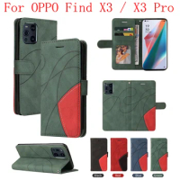 Sunjolly Case for OPPO Find X3 X3 Pro Wallet Stand Flip PU Leather Phone Case Cover coque capa OPPO Find X3 X3 Pro Case Cover
