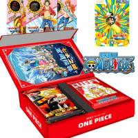 One Piece Cards Collection For Kids Booster Box Japanese Anime Brave Monkey D.Luffy Sauron Character Cards Birthday Gifts Toys