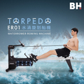 BH Fitness ER-01 18槳動態水划船機 - 航太級鋁合金框架，極靜操作，訓練全身84%肌肉