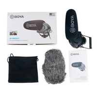 BOYA BY-BM3031 Video On-Camera Shotgun PAD Switch Microphone for DSLR Cameras Audio Recorders