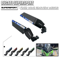 For Ducati Supersport 935 950 950S 2017-2022 2018 2019 Motorcycle Mirror Modified Wind Wing Adjustable Rotating Rearview Mirror