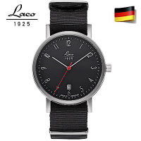 Laco 朗坤 862070德國工藝包豪斯系列Weimar40自動機械腕錶 男款-40mm