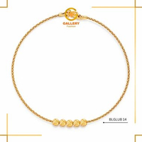 GELANG EMAS CHOKER BOBA KADAR 8K/375 (BLGLUB 14)