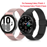 Metal Strap For Samsung Galaxy Watch 4 40mm 44mm 3 45mm LTE Bracelet For Galaxy Watch4 classic 46mm 42mm Gear S3 Correa Belts