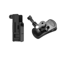Sports Gimbal Backpack Clip Strong Fixed Holder Cold Boots Port Bracket for DJI Osmo Pocket 3 /Gopro/DJI Action 4 3 2 1 Camera