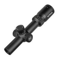 OPTICS 1-6X24 Compact First Focal Plane Hunting Tactical Scopes Shockproof Optical Scope