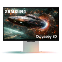 【Samsung 三星】S27FG900XC Odyssey 裸視3D身歷其境立體感(27型/AI-3D轉換/4K/165Hz/裸視3D)