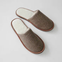 10 Pairs Disposable Slippers Men Business Travel Passenger Shoes Home Soft Slipper Hotel Beauty Club Washable Shoes Slippers