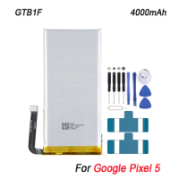For Google Pixel 5 Li-Polymer Battery Replacement 4000mAh Rechargeable Phone Battery GTB1F