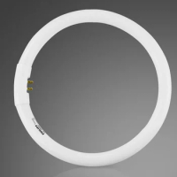 T8 Fluorescent Tube Circular Lamps Round Four-Pin Three-Color Energy-Saving Ballast 22w32w40w