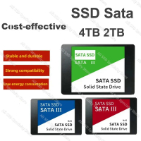 SSD Sata 1TB 2TB ฮาร์ดดิสก์ไดรฟ์ Sata3 2.5นิ้ว4TB Ssd TLC 560เมกะไบต์/วินาที8TB ภายใน Solid State Drives สำหรับ Ps5แล็ปท็อปและเดสก์ท็อป