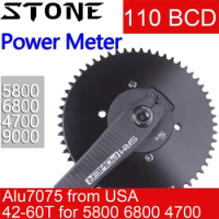Stone Chainring 110BCD for SRM PM7 Power Meter Crankset 5800 6800 4700 9000 Round 42 44 46 48 58T 60 Road Bike Chainwheel
