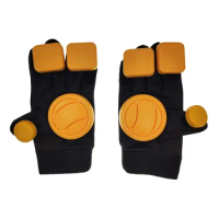 Sport Longboard Downhill Sliding Gloves Protective Gloves Skateboard Gloves With Slider Puck