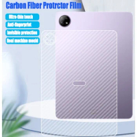 Carbon Fiber Back Protective Flim for OPPO Realme Pad X 10.95 10.4 Mini for OPPO Pad 2 Air 11inch Screen Protector Soft Film