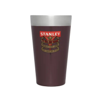 【Stanley】週年復刻1960限定版 品脫杯 0.47L－磚紅色(10-02282-287)