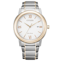 CITIZEN星辰錶 AW1676-86A PAIR系列 簡約時尚光動能腕錶/白面 41.5mm｜樂天領券折300★全館特惠中★指定刷卡回饋10%